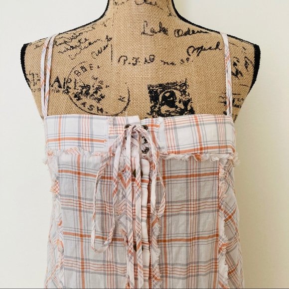 Free People Plaid City Maxi Dress - Picture 4 of 14